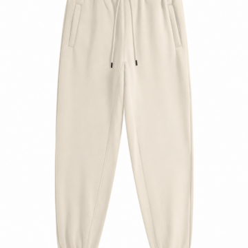 Black Athletic Shorts with Orange Side Stripe and Dolphin Hem