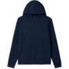 Dark Navy Solid Hooded Sweatshirt
